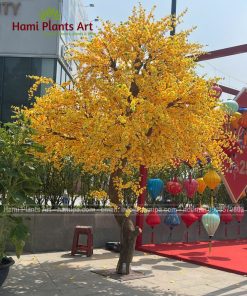 Thi công và trang trí tết tại trung tâm hành chính tỉnh Bình Dương